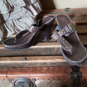 MIA Boho Wedge Sandal